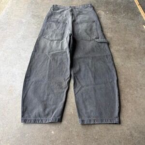 2000s bdg cocoon fit grey carpenter jeans
